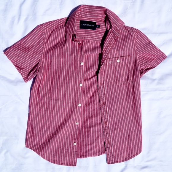 Calvin Klein Casual Short Sleeve Button Down - Picture 3 of 6